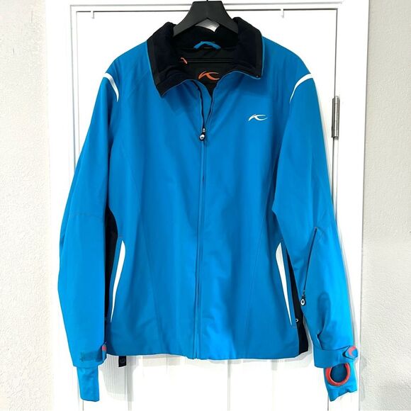 KJUS Mens Ski Jacket Primaloft Size M Blue - Picture 1 of 8